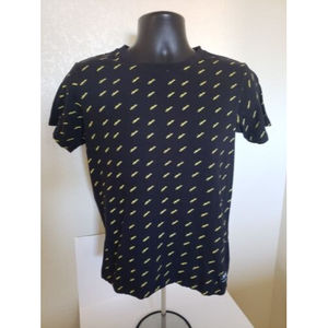 WeSC Max Vibes Black T-shirt Size Men's Small Women's Medium